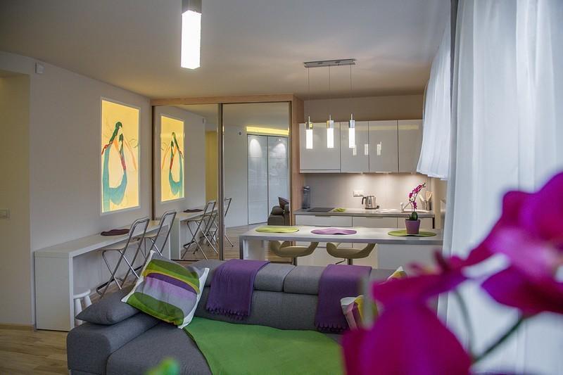 Apartament Oliwkowy, Widokowy Z Dużym Tarasem *
